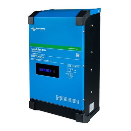 Inversor Victron Energy EasySolar-II 48/5000/70-50 de 48 V y 5000 VA con MPPT 250/100 GX