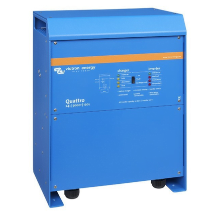 Inversor Victron Energy Quattro 24/8000/200-100/100 de 24 V y 8000 VA