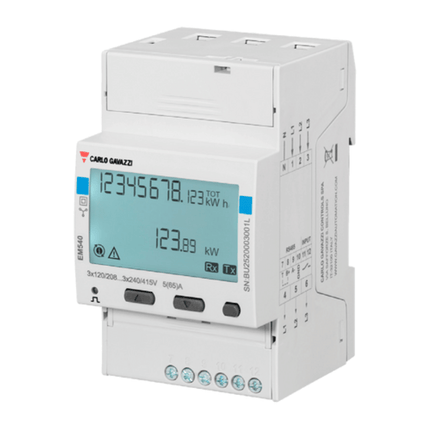 Contador inteligente trifásico Victron Energy EM540 de 65 A
