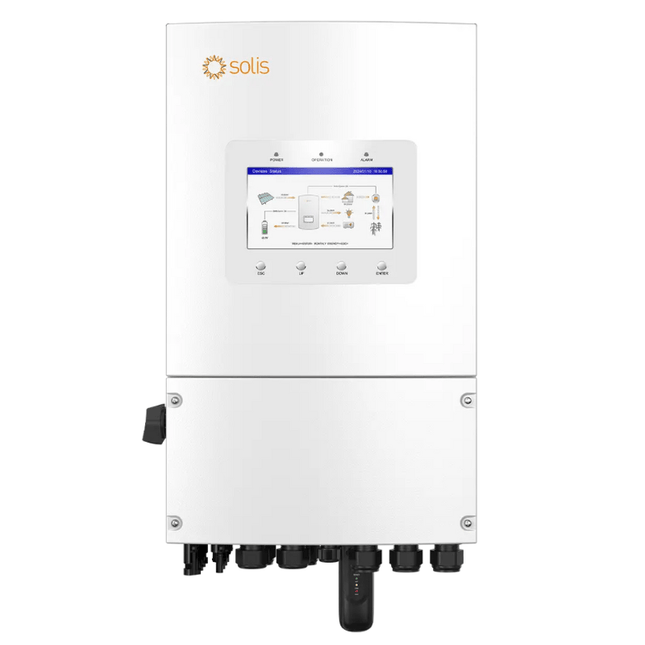 Inversor SOLIS Hybrid 6 kW, 48 V, 2xMPPT, modelo S6-EH1P6K-L-PLUS