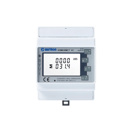 Contador inteligente trifásico DEYE SDM630MCT con Modbus, EASTRON