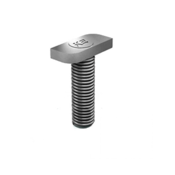 Tornillo de cabeza en T M10x30, compatible con K2 Solidrail y perfil en H