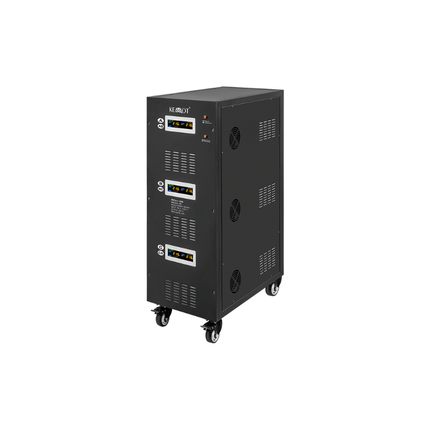 Estabilizador de tensión automático con servomotor de 100 kVA, KEMOT