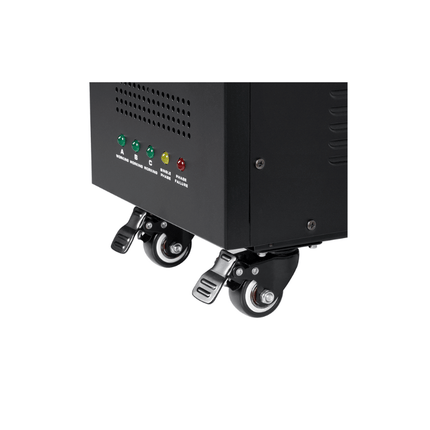 Estabilizador de tensión automático con servomotor de 30 kVA, KEMOT