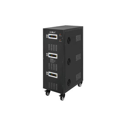 Estabilizador de tensión automático con servomotor de 80 kVA, KEMOT