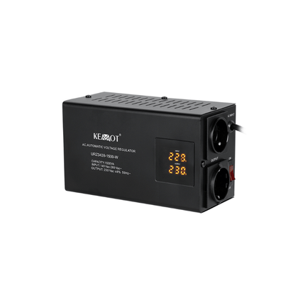 Estabilizador de tensión automático de pared KEMOT 1500 VA