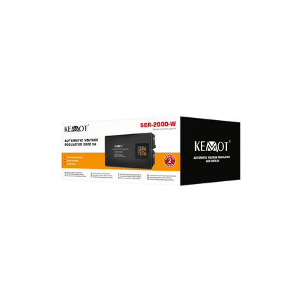 Estabilizador de tensión automático de pared KEMOT 2000VA