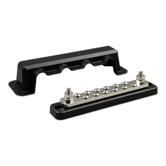 Barra colectora de 250 A y 2 polos con cubierta y 12 tornillos, Victron Energy