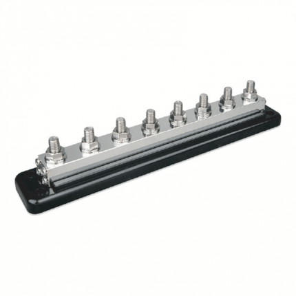 Barra colectora de 8 polos y 600 A con cubierta, Victron Energy