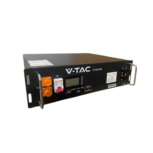 Batería fotovoltaica LiFePo4 de 5,12 kWh, modelo VT48100E, V-TAC