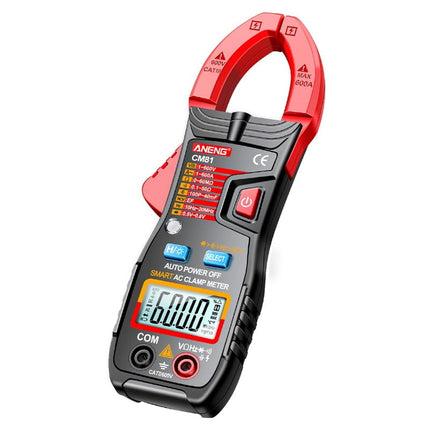 Pinza amperimétrica, multímetro digital CM81, ANENG