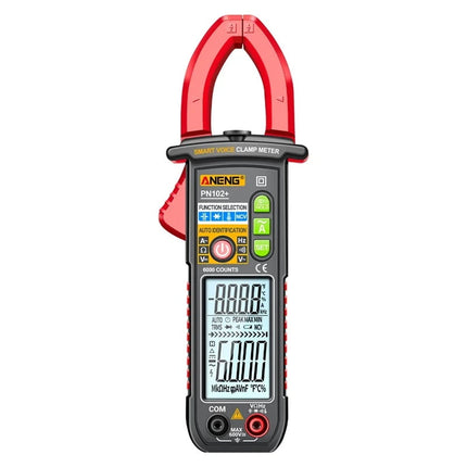 Pinza amperimétrica, Smart Voice, digital PN102+, ANENG