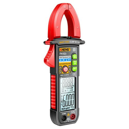 Pinza amperimétrica, Smart Voice, digital PN102+, ANENG