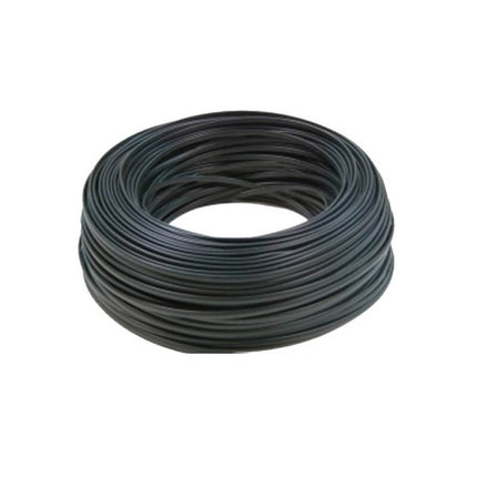 Cable solar fotovoltaico de 6 mm², rollo de 50 m, negro