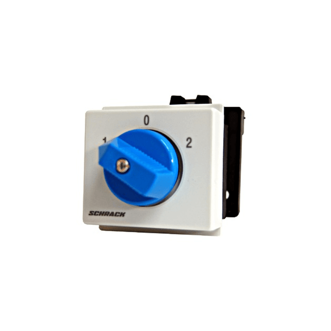 Interruptor de CA de 3 posiciones y 20 A, Schrack