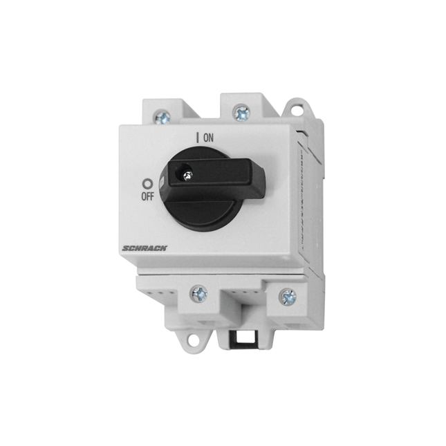 Interruptor de encendido/apagado de CC de 2 polos, 32 A, 700 V CC, Schrack