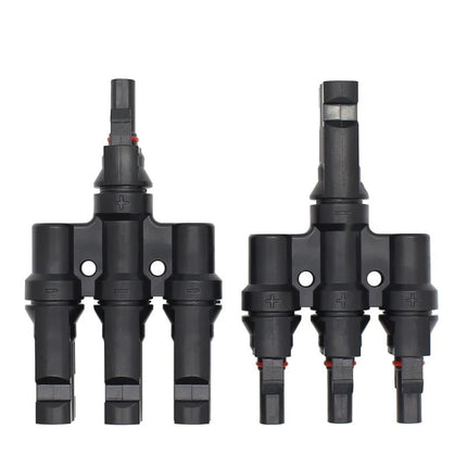 Conector en Y paralelo MC4 3 en 1, 1000 V, IP67