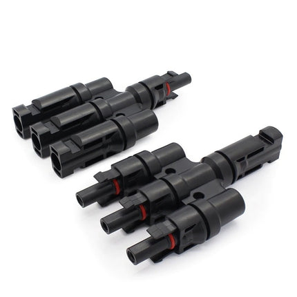 Conector en Y paralelo MC4 3 en 1, 1000 V, IP67