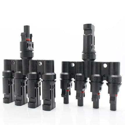 Conector en Y paralelo MC4 4 en 1, 1000 V, IP67