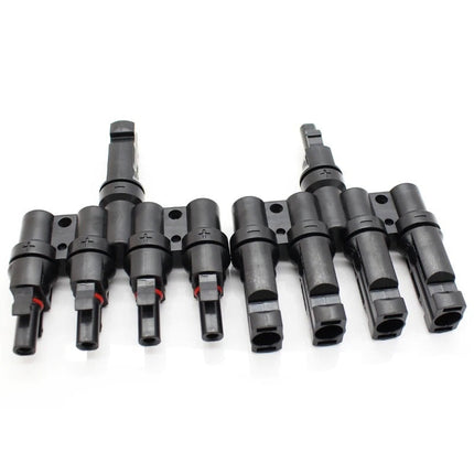 Conector en Y paralelo MC4 4 en 1, 1000 V, IP67