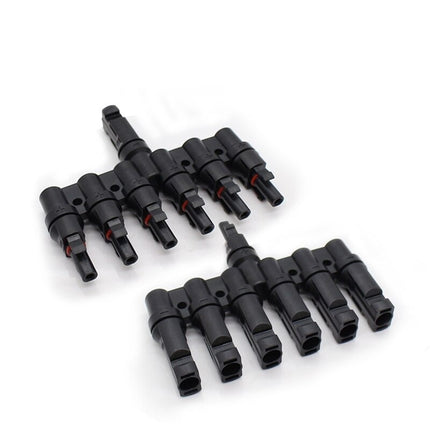 Conector en Y paralelo MC4 6 en 1, 1000 V, IP67