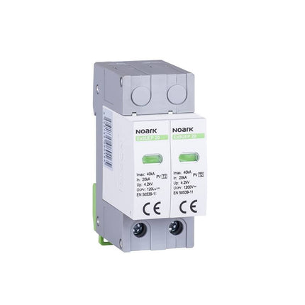 Descargador de sobretensión Ex9UEP 20 2P 1200 V CC, Noark
