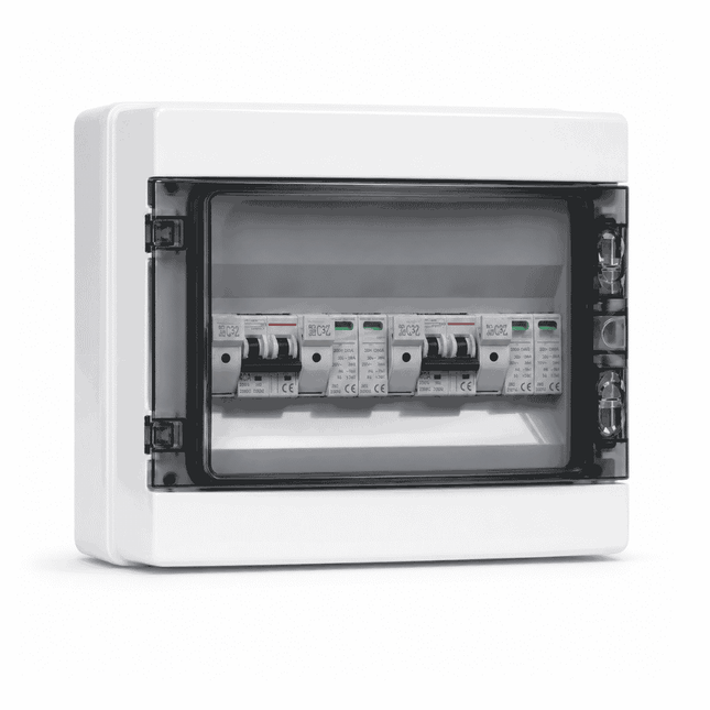 Leader DC Protection Box for 2 Strings