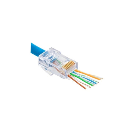 Conector RJ-45 EZ Passthrough Cat. 5e UTP (100 unidades)