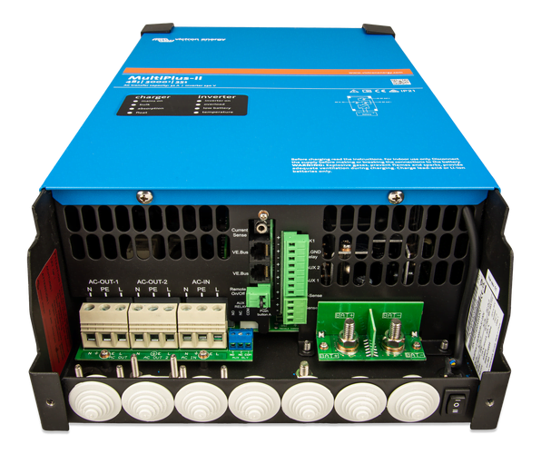 Inversor Victron Energy MultiPlus-II 24/5000/120-50 de 24 V y 5000 VA