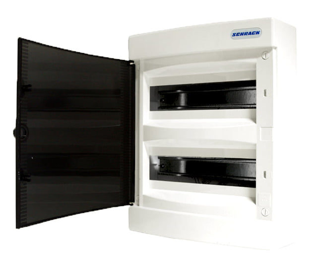 Caja de fusibles para interiores, 2 filas, 24UH, Schrack