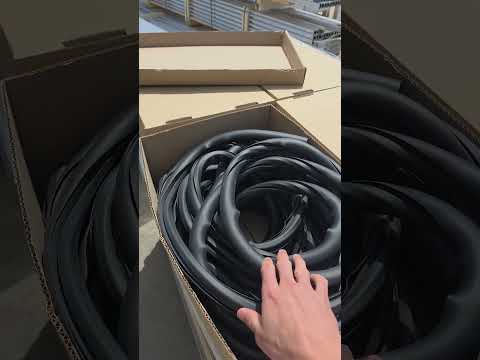 Tira de sellado para paneles fotovoltaicos
