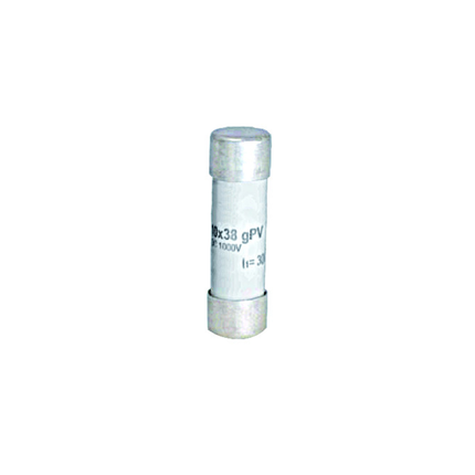 Fusible cilíndrico gPV, 10 x 38, 16 A, 1000 V CC, Schrack