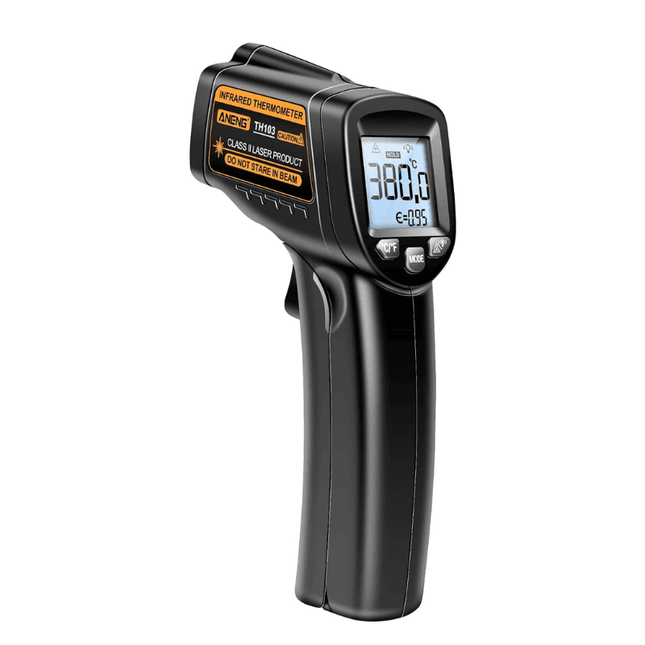 Termómetro infrarrojo TH103, detección automática, ANENG