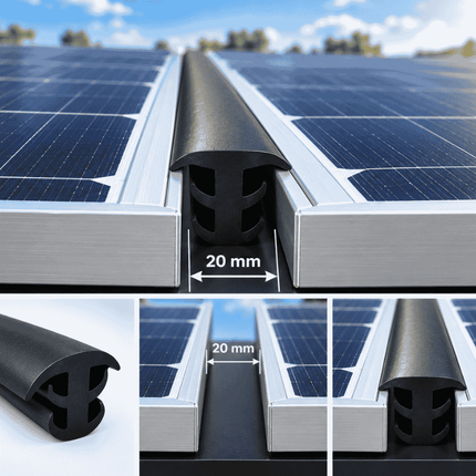 Tira de sellado para paneles fotovoltaicos